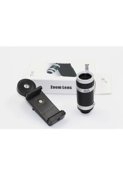 8X18 Zoom Teleskop Telefon Kamera Lensi Mini El Dürbünü fiyatları