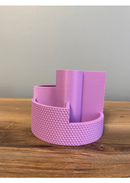 Mor Renkli Makyaj Düzenleyici Kalemlik Seti, Şık ve Kullanışlı Tasarım.