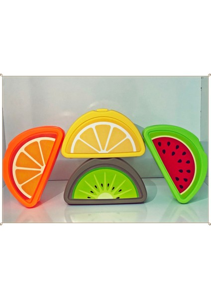 Kivi Tasarımlı Saklama Kabı, Ofis ve Mutfak Için Şık ve Kullanışlı Set fırsatları