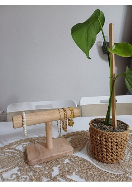 Kahverengi Ahşap Bileklik Takı Düzenleyici, Zarif ve Şık Tasarım fiyatları