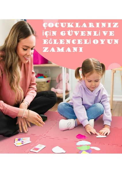 Infant Hooby Premium Puzzle Köpük Karo Oyun Matı Seti 33X33X12 mm (1 Adet) fırsatları