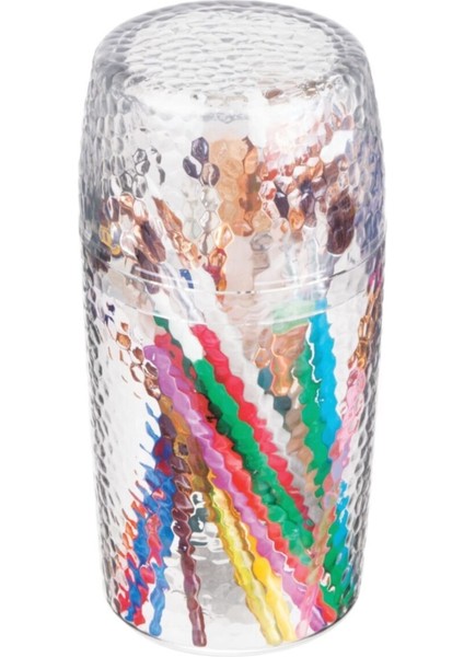 Şeffaf Kapaklı Makyaj ve Kozmetik Düzenleyici, 10X10X20CM, 2 Litre Kapasite