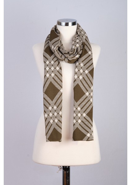 Kareli Desenli Triko Atkı fırsatları