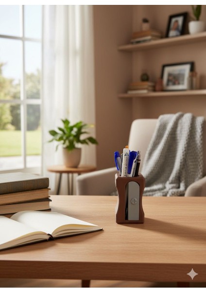 Kalemtıraş Kalemlik | Masaüstü Kalemlik | Ofis Düzenleyici | Şık Hediyelik Eşya modelleri