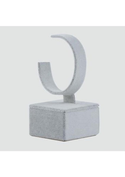 Çok Renkli Kumaş Kaplamalı Saat Standı, Şık ve Düzenleyici Tasarım