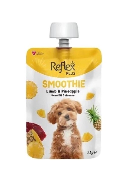 Smoothie Kuzu Etli ve Ananaslı Sıvı Yetişkin Köpek Ödül Maması 85 gr