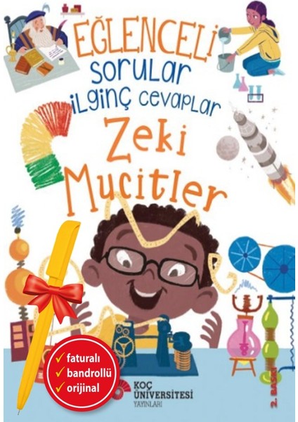 Alfa Kalem+ Eğlenceli Sorular Ilginç Cevaplar - Zeki Mucitler (Sue Nicholson) Yeni Çocuk Öykü Masal