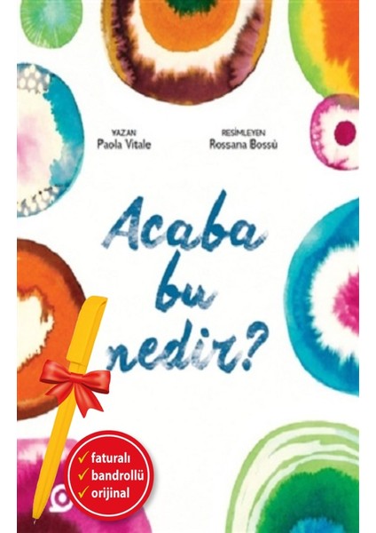 Alfa Kalem+ Acaba Bu Nedir? (Paola Vitale) Yeni Çocuk Öykü Masal