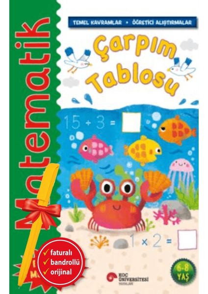 Alfa Kalem+ Matematik - Çarpım Tablosu (Rosie Neave) Yeni Çocuk Öykü Masal