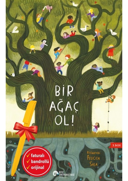 Alfa Kalem+ Bir Ağaç Ol! (Maria Gianferrari) Yeni Çocuk Öykü Masal