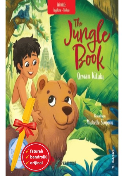 Alfa Kalem+ The Jungle Book / Orman Kitabı (Rudyard Kipling) Yeni Çocuk Öykü Masal