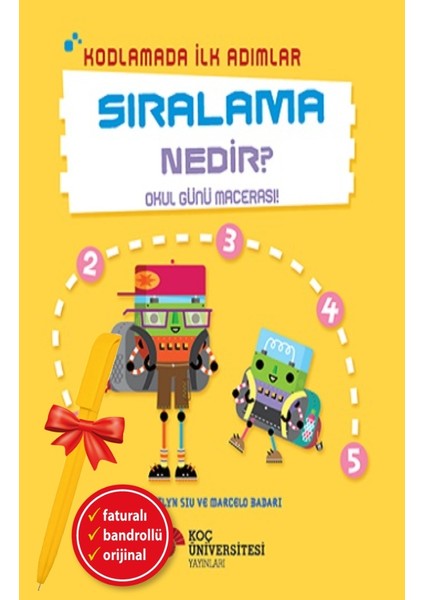 Alfa Kalem+ Kodlamada Ilk Adımlar - Sıralama Nedir? (Kaitlyn Siu) Yeni Çocuk Öykü Masal