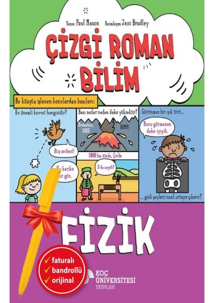 Alfa Kalem+ Çizgi Roman Bilim – Fizik (Paul Mason) Yeni Çocuk Öykü Masal