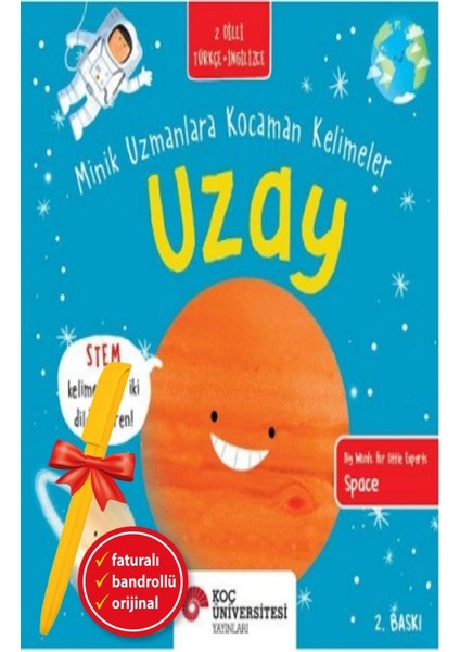 Alfa Kalem+ Uzay - Minik Uzmanlara Kocaman Kelimeler (Fran Bromage) Yeni Çocuk Öykü Masal