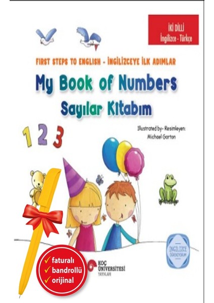 Alfa Kalem+Ingilizce-Türkçe Sayılar Kitabım/ingilizceye Ilk Adımlar Ingilizce Öğren Michael Garton