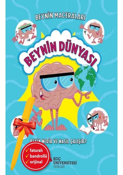 Alfa Kalem+Beyin Maceraları-Beynin Dünyası Beyin Nedir ve Nasıl Çalışır?(Sanjay Manohar) Yeni Çocuk