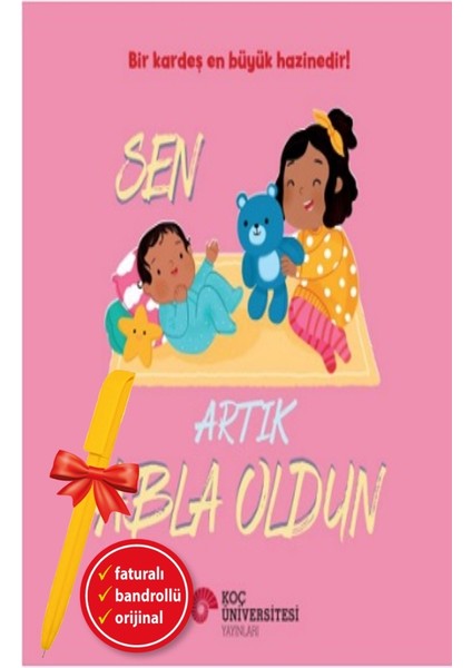 Alfa Kalem+ Sen Artık Abla Oldun (Rose Harkness) Yeni Çocuk Öykü Masal