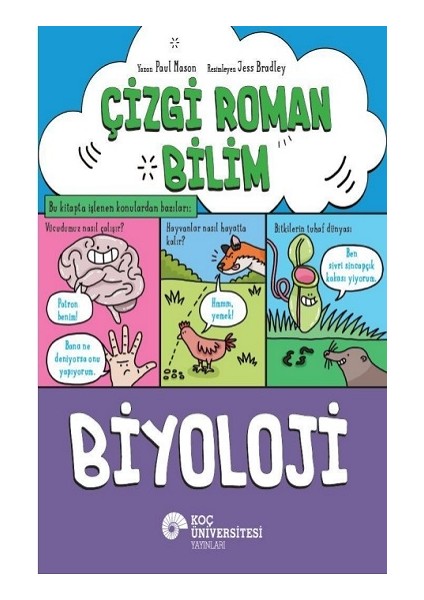 Alfa Kalem+ Çizgi Roman Bilim – Biyoloji (Paul Mason) Yeni Çocuk Öykü Masal fırsatları