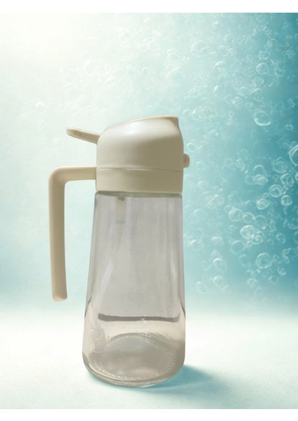 Şeffaf Cam 2’si 1 Arada Yağlık – 450 ml Sprey & Akıtma