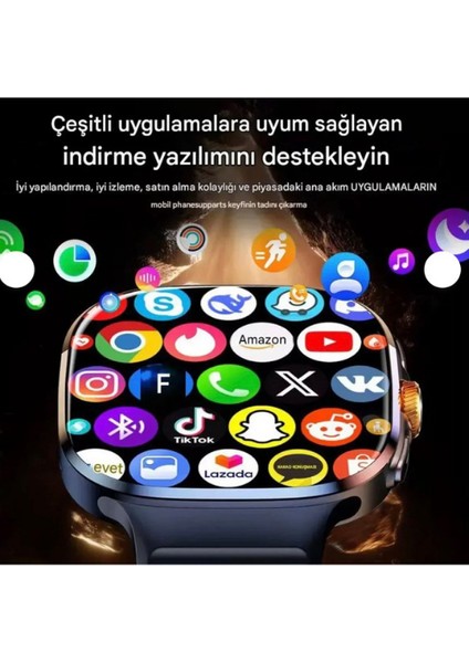 5g Android Akıllı Saat Sım Kartlı Wifi Nfc Gps Amoled Ekran Spor ve Sağlık Tracker fırsatları