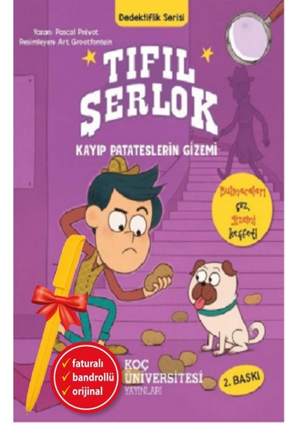 Alfa Kalem+ Tıfıl Şerlok – Kayıp Patateslerin Gizemi Dedektiflik Serisi (Pascal Prevot) Yeni Çocuk