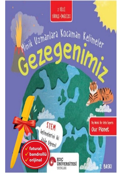 Alfa Kalem+ Gezegenimiz - Minik Uzmanlara Kocaman Kelimeler (Fran Bromage) Yeni Çocuk Öykü Masal