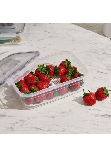 Renkli Dikdörtgen Bölmeli Saklama Kabı, 1,4 Lt, Pratik ve Şık Mutfak Gereci fiyatları