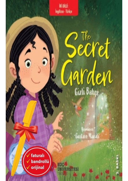 Alfa Kalem+ The Secret Garden / Gizli Bahçe (Frances Hodgson Burnett) Yeni Çocuk Öykü Masal