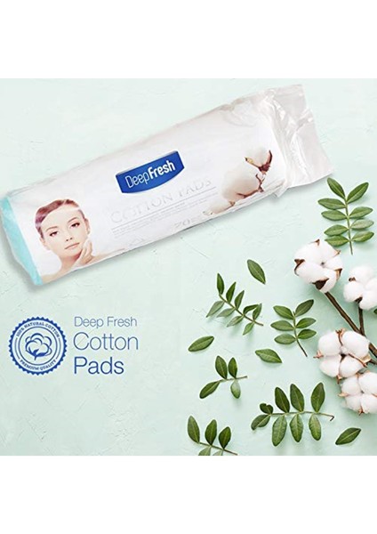 Yumuşak ve Nazik Makyaj Temizleme Pamuğu 70 Adet, Cilt Bakımınıza Konfor Sağlar modelleri