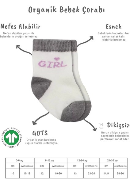 3'lü Penye Boy And Girl Soket Çorap BS10114 Gri fiyatları