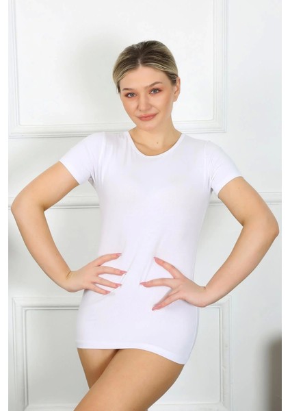 Bayan Kısa Kol Body Beyaz fiyatları