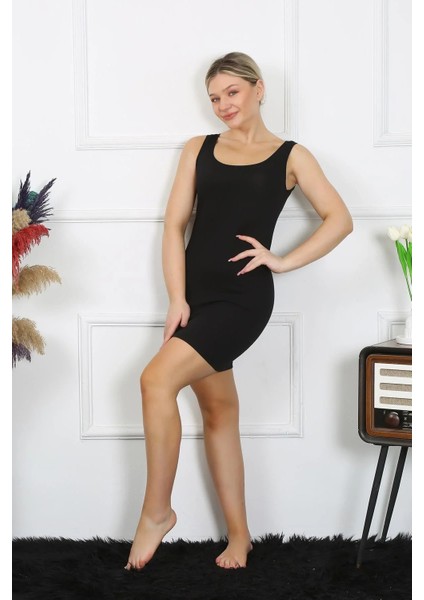 Bayan Kalın Askılı Tunik Body Siyah fiyatları