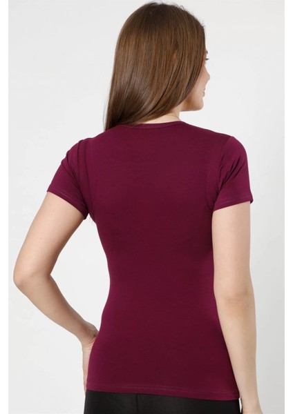 Bayan Kısa Kol Body Mor fiyatları