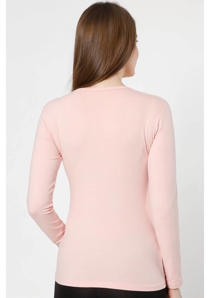 Bayan Uzun Kol Body Pudra modelleri