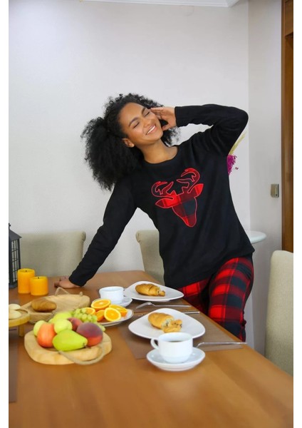 Polar Kadın Pijama Takımı Siyah modelleri