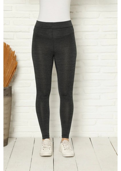 Penye Likralı Tayt Antrasit