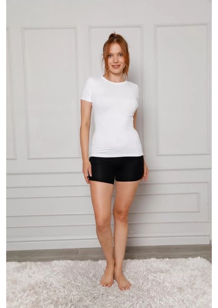 Kadın Penye Boxer Siyah fiyatları