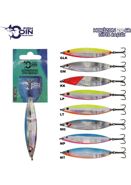 Horizon Paslanmaz Lüfer Kaşığı 28 gr