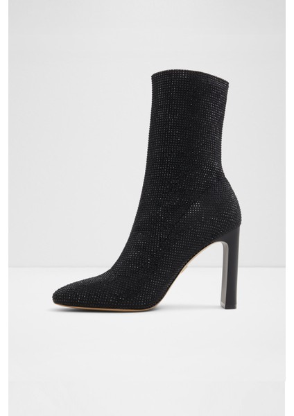 Faelora Bot Yüksek Topuklu Botlar Şık Bot - Siyah modelleri