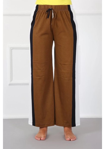 Bayan Penye Bol Paça Pantolon Sütlü Kahve fiyatları