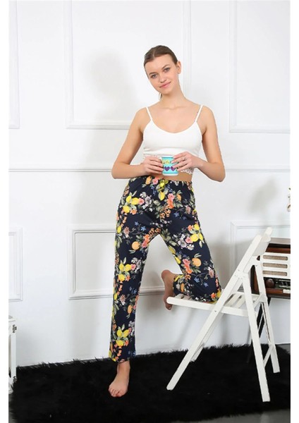 Kadın Pamuklu Alt Pijama Lacivert fiyatları