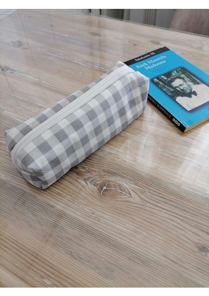 Su Geçirmez Gri Kalem Kutusu, Yıkanabilir, Fermuarlı, Çok Amaçlı Kullanım Alanı fırsatları