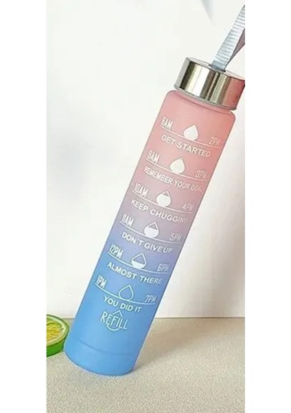 300ML Tritan Şişe, Pembe Renkli, Sağlıklı ve Hafif, Okul ve Spor Için Mükemmel