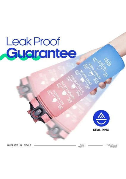 300ML Tritan Şişe, Pembe Renkli, Sağlıklı ve Hafif, Okul ve Spor Için Mükemmel modelleri