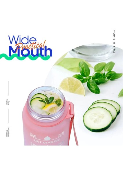 300ML Tritan Şişe, Pembe Renkli, Sağlıklı ve Hafif, Okul ve Spor Için Mükemmel indirimleri