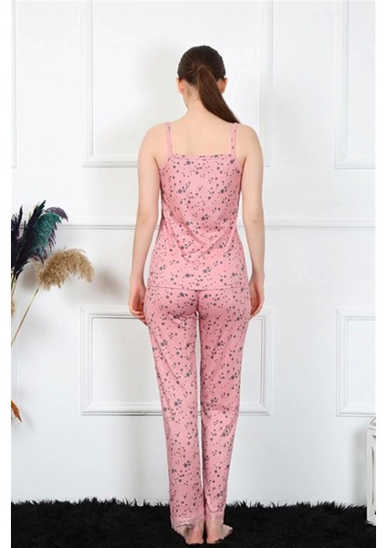 Kadın Ip Askılı Pudra Pijama Takım fırsatları