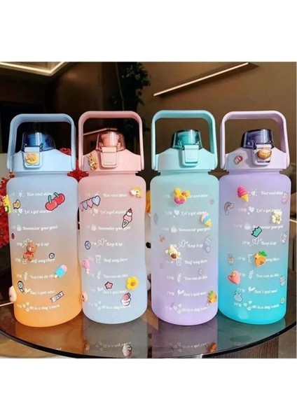 Sevimli Çocuk Tritan Suluk 2000 Ml, Sağlıklı ve Şık Su Şişesi