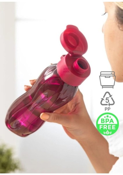 Mor Kapaklı Bpa Free Sporcu Suyu 750 Ml, Şık ve Dayanıklı Öğrenci Suluğu