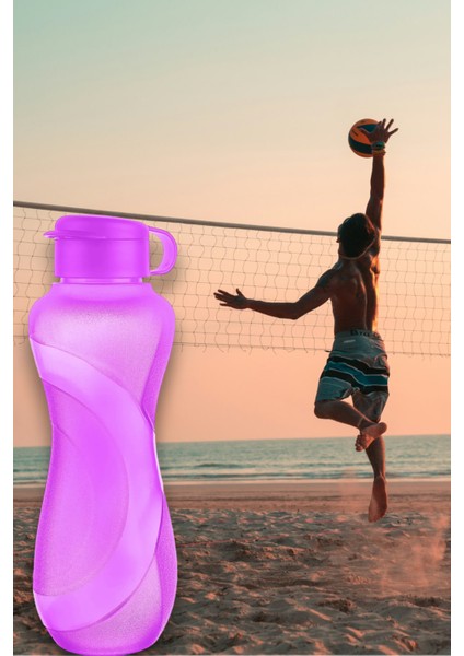 1500 ml Mor Su Şişesi, Okul, Spor ve Işyerine Uygun, Dayanıklı ve Şık Tasarım indirimleri