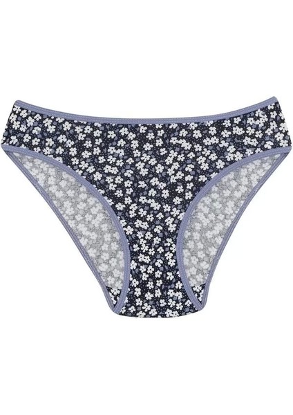 Kadın 3'lü Külot Lacivert - Gri - Somon fırsatları